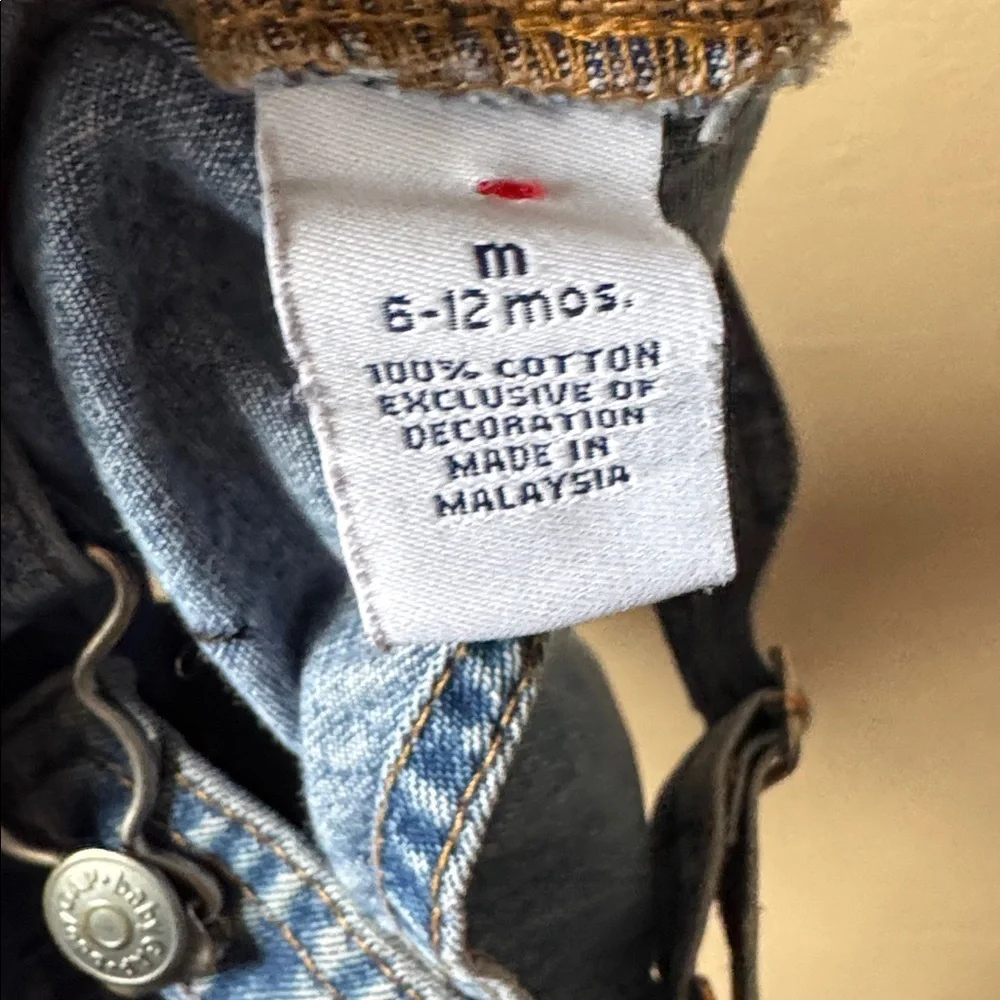 Vintage GAP Baby Blue Denim Overalls